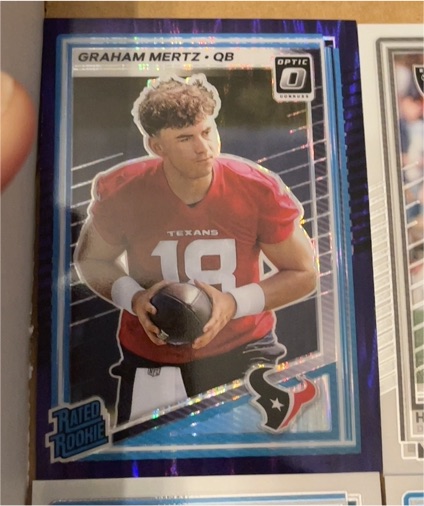 2025 Donruss Optic #259 Graham Mertz — front