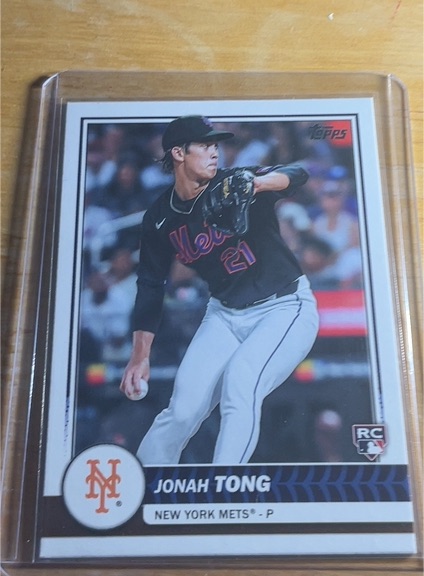 2026 Topps Flagship #48 Jonah Tong — front
