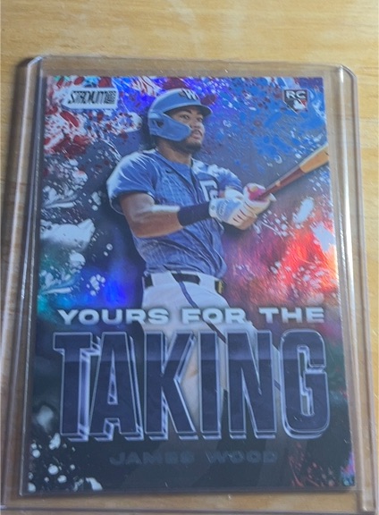2025 Topps Stadium Club #YK-1 James Wood Yours For The Taking — front