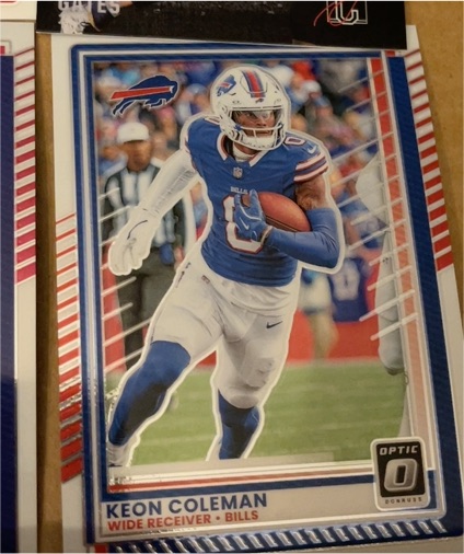 2024 Donruss Optic #263 Keon Coleman — front