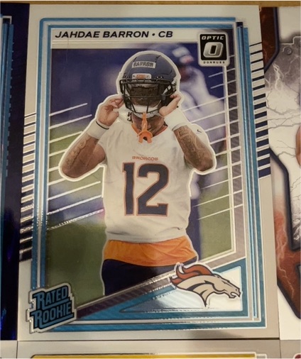 2025 Panini Donruss Optic #207 Jahdae Barron — front
