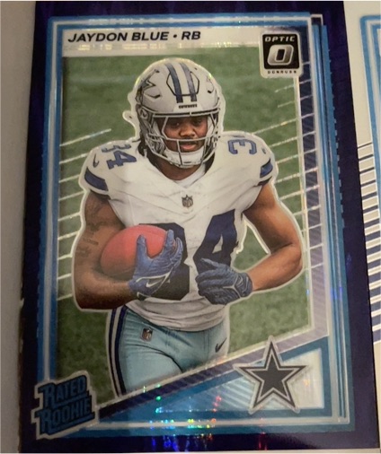 2025 Donruss Optic #242 Jaydon Blue — front