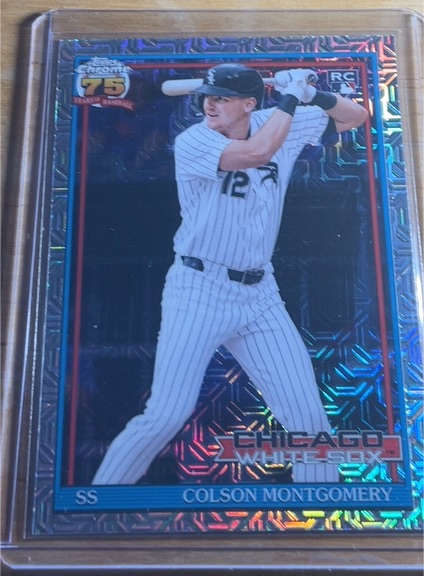 2026 Topps Series 1 Silver Pack Mojo #91C-27 Colson Montgomery — front
