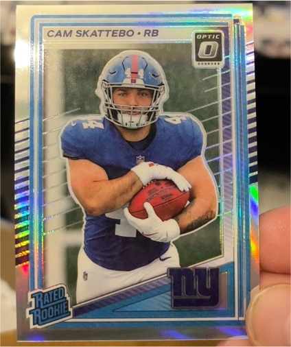 2025 Donruss Optic #302 Cam Skattebo — front