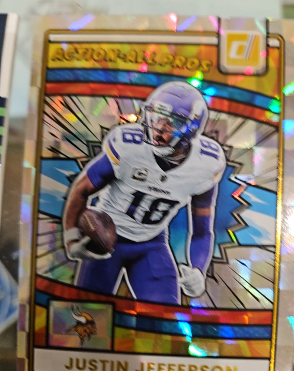 2025 Panini Donruss #AAP-JJE Justin Jefferson — front