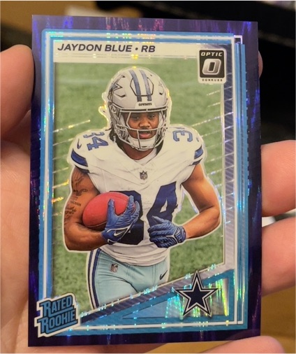 2025 Donruss Optic #242 Jaydon Blue — front