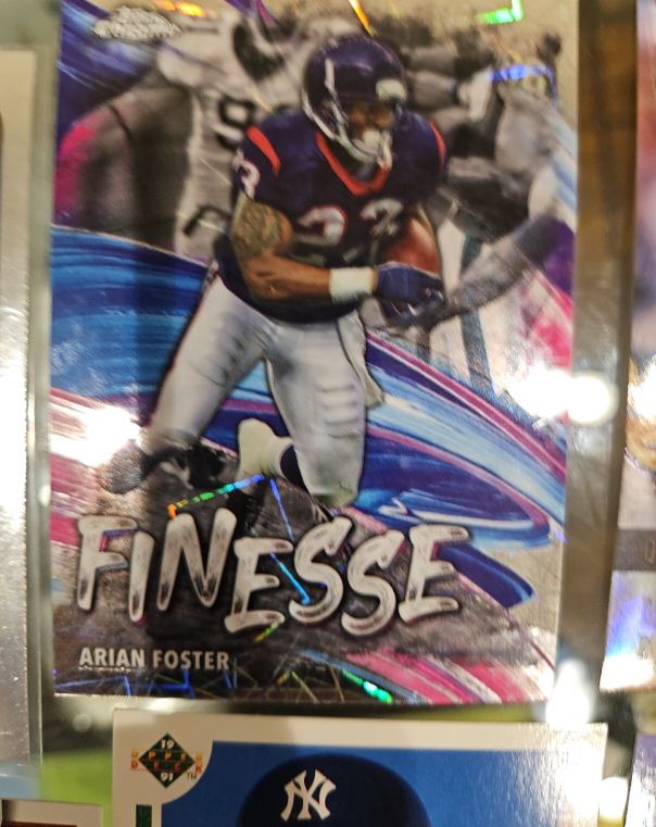 2024 Topps Chrome #F-17 Arian Foster Finesse — front