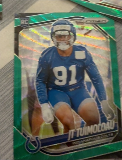 2025 Panini Prizm #324 JT Tuimoloau — front