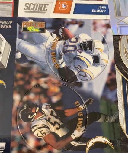 1995 Classic Pro Line Caps #C-25 Junior Seau — front
