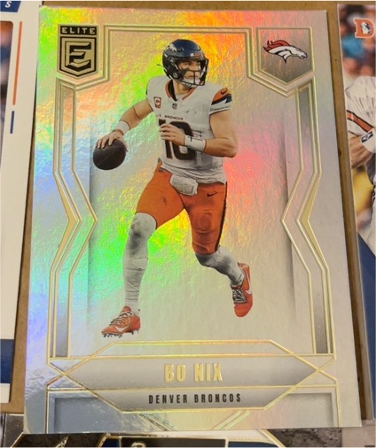 2025 Panini Donruss Elite #43 Bo Nix — front