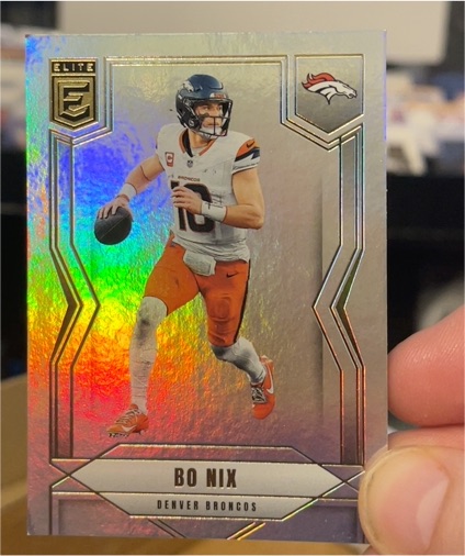 2025 Panini Donruss Elite #43 Bo Nix — front