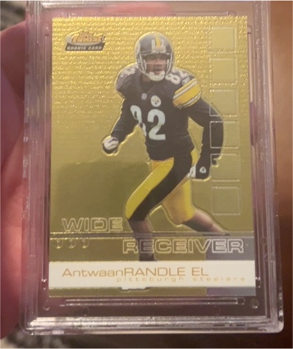2002 Topps Finest #84 Antwaan Randle El — front