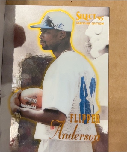 1995 Select Certified #67 Flipper Anderson — front