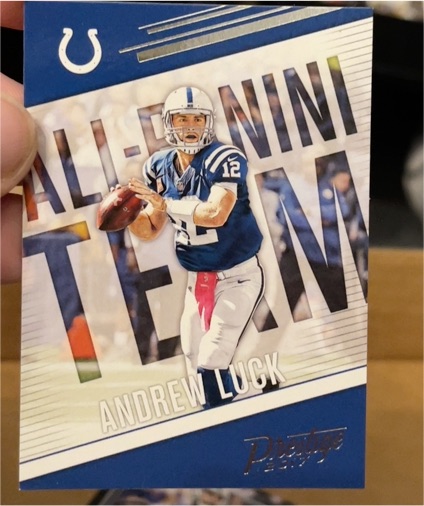 2017 Panini Prestige #6 Andrew Luck All-Panini Team — front