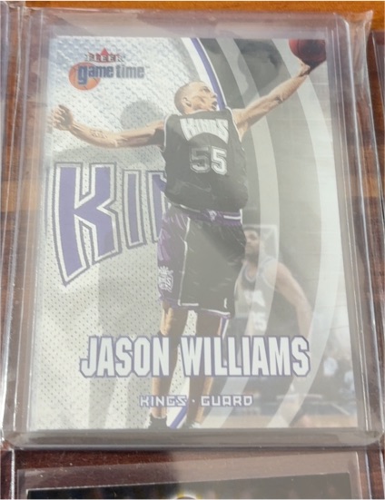 2000-01 Fleer Game Time #38 Jason Williams — front