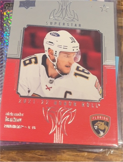 2021-22 Upper Deck #HR-39 Aleksander Barkov — front