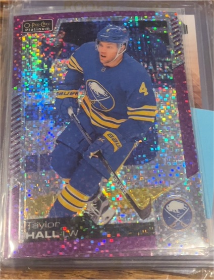 2020-21 O-Pee-Chee Platinum #96 Taylor Hall — front