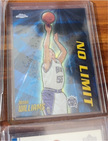 2000-01 Topps Chrome #NL17 Jason Williams No Limit — front