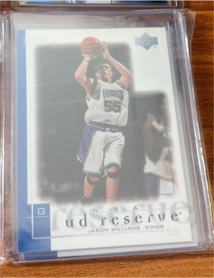 2000-01 Upper Deck Reserve #71 Jason Williams — front