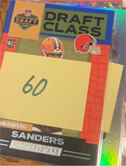 2025 Panini Rookies & Stars #19 Shedeur Sanders — front