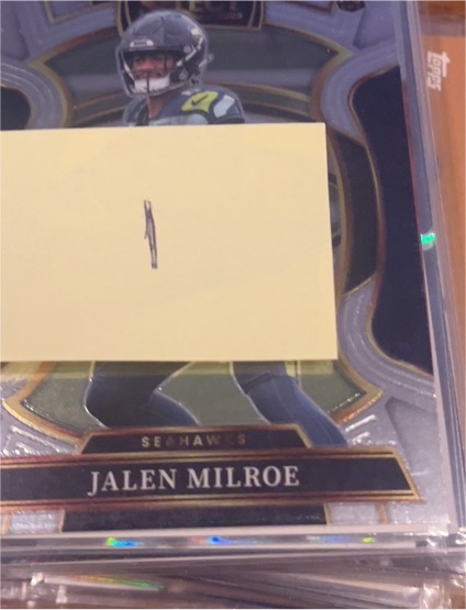 2025 Panini Select #14 Jalen Milroe — front