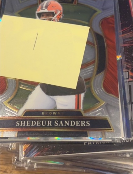 2025 Panini Select #54 Shedeur Sanders — front
