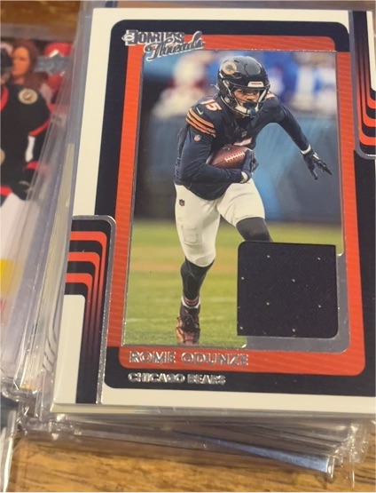 2025 Panini Donruss Threads #DTH-ROE Rome Odunze — front