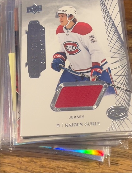 2022-23 Upper Deck Premier #103 Kaiden Guhle Jersey — front