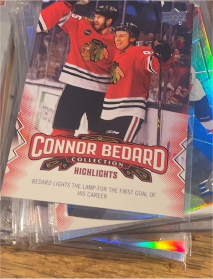 2023-24 Upper Deck Connor Bedard Collection #12 — front
