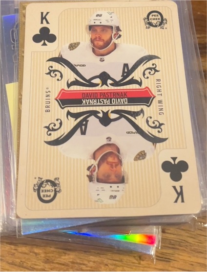 2024-25 O-Pee-Chee #K Clubs David Pastrnak — front