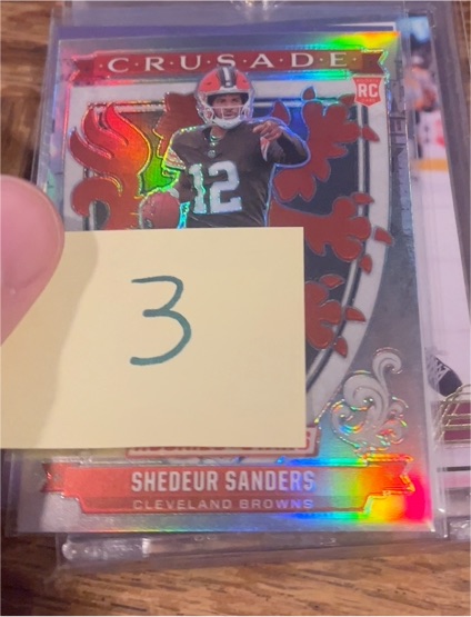 2025 Panini Rookies & Stars Crusade #2 Shedeur Sanders — front