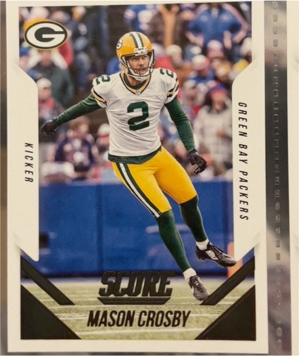 2015 Score #329 Mason Crosby — front