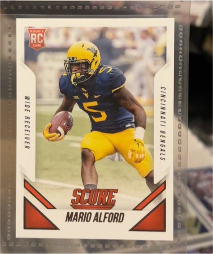 2015 Score #339 Mario Alford — front