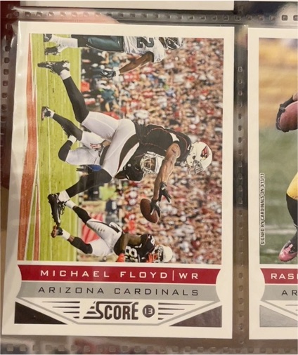 2013 Score #4 Michael Floyd — front