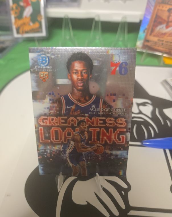 2025-26 Bowman Chrome #GL-3 VJ Edgecombe Greatness Loading — front