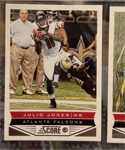 2013 Score #8 Julio Jones — front