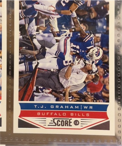 2013 Score #24 T.J. Graham — front