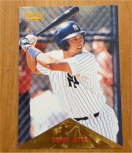 1996 Pinnacle #171 Derek Jeter — front