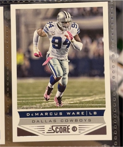 2013 Panini Score #60 DeMarcus Ware — front