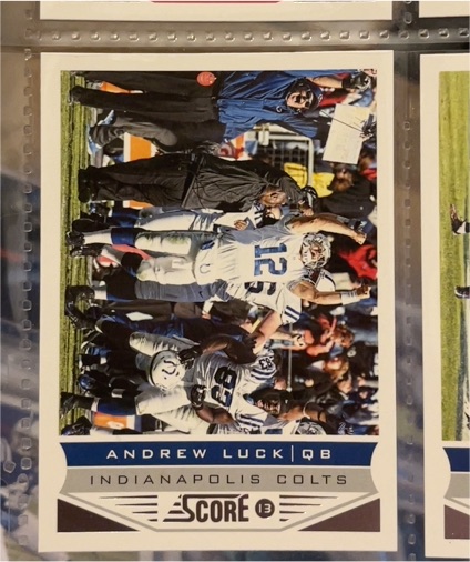 2013 Panini Score #88 Andrew Luck — front