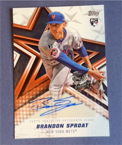 2026 Topps Series 1 Baseball Stars #BSA-BSP Brandon Sproat — front