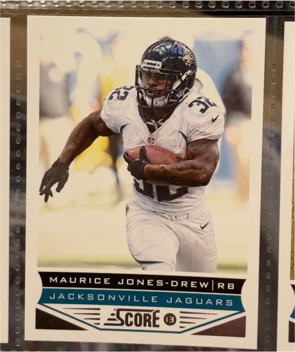 2013 Score #98 Maurice Jones-Drew — front