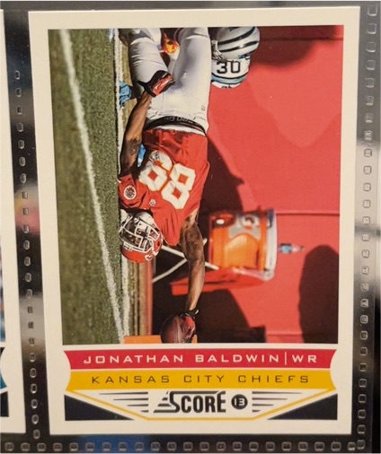 2013 Panini Score #102 Jonathan Baldwin — front