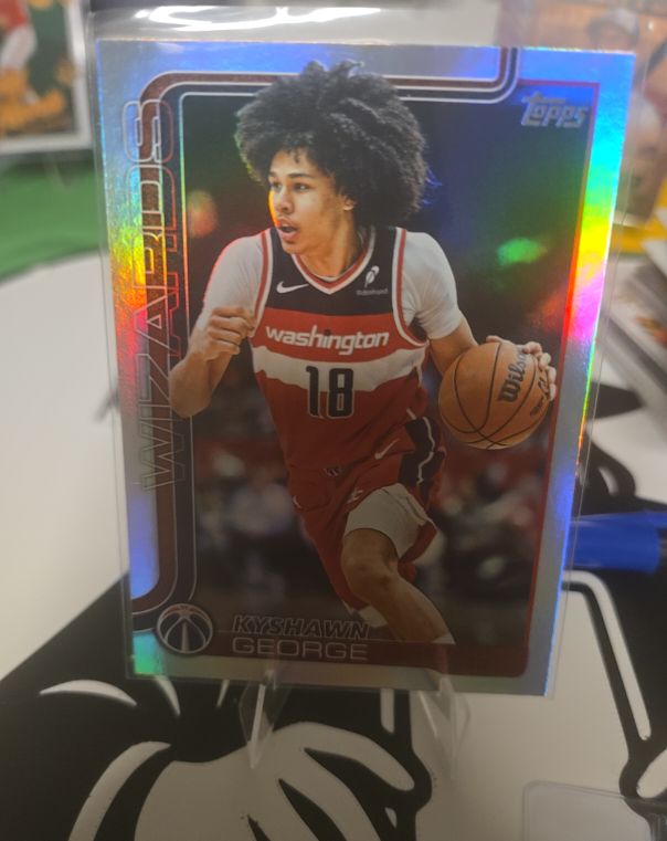 2025 Topps Basketball #98 Kyshawn George — front