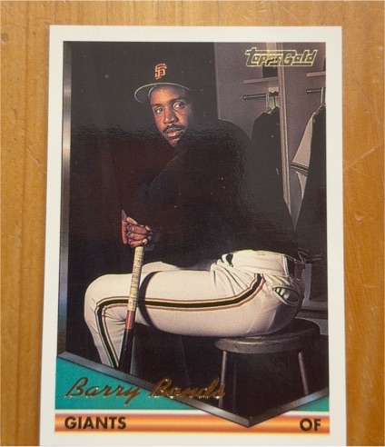 1994 Topps Gold #700 Barry Bonds — front