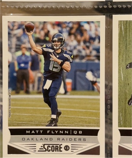 2013 Panini Score #151 Matt Flynn — front