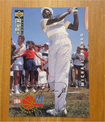 1994 Upper Deck Collector's Choice #204 Michael Jordan — front