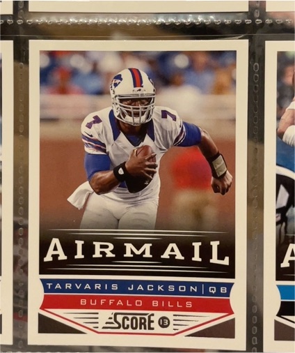 2013 Score #224 Tarvaris Jackson Buffalo Bills — front