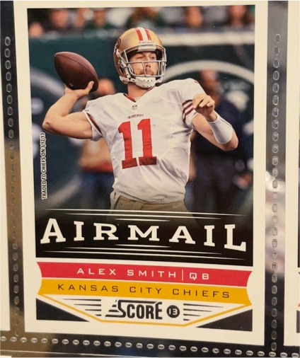 2013 Panini Score #236 Alex Smith — front