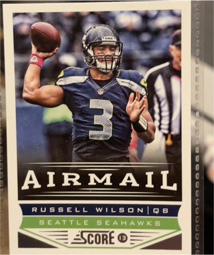 2013 Panini Score #249 Russell Wilson — front
